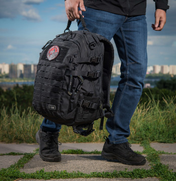 M-Tac рюкзак Mission Pack Laser Cut Black купити за доступною