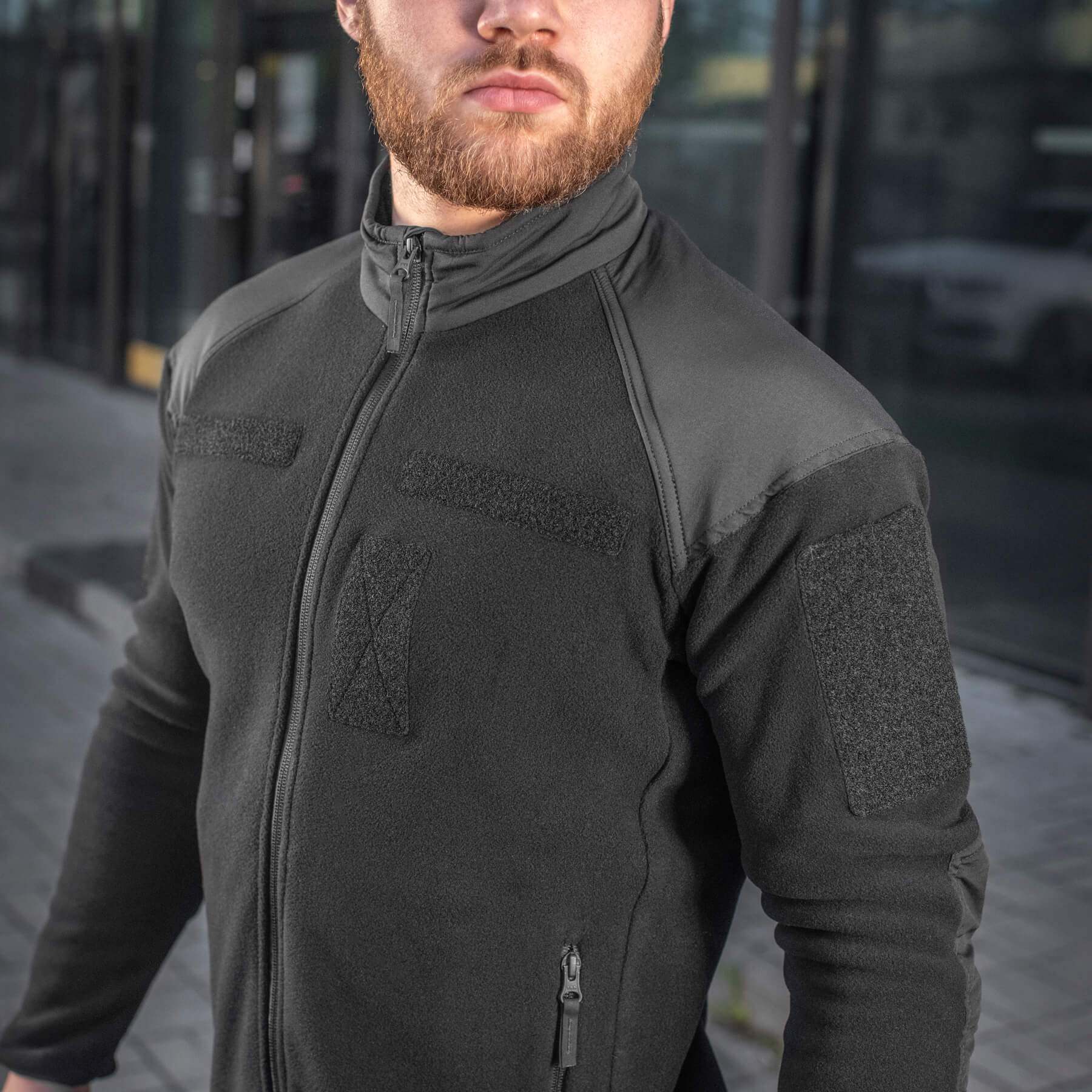M-Tac куртка Combat Fleece Jacket Black купити за доступною ціною