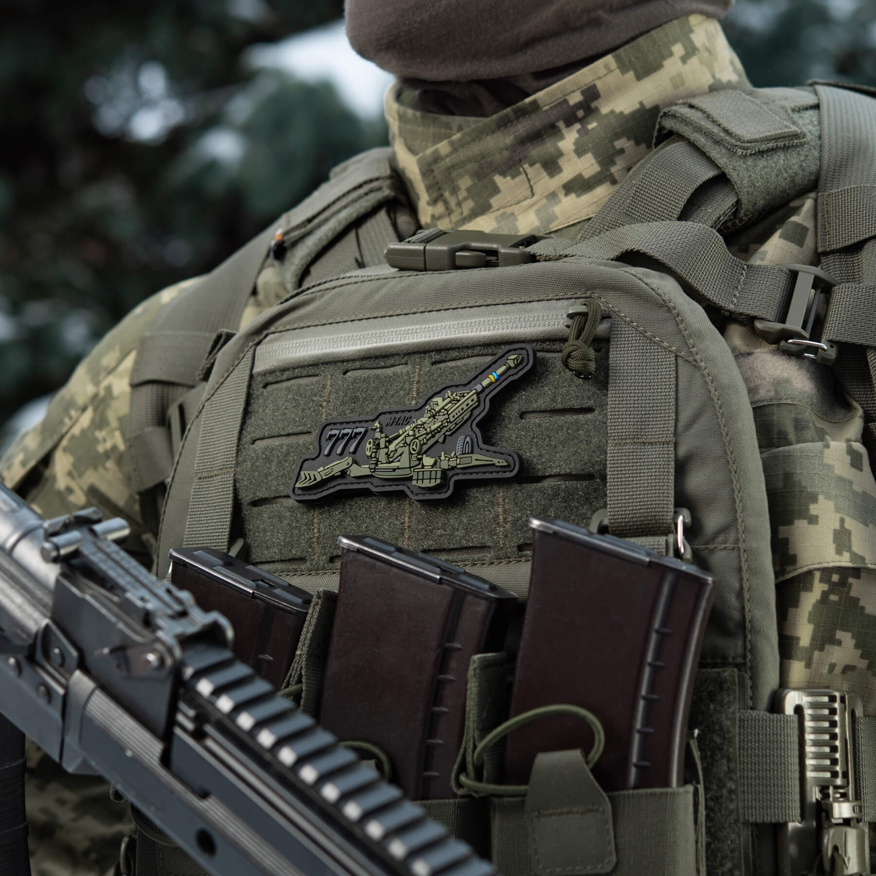 M-Tac нашивка M777 (PVC) купити за доступною ціною у виробника M-TAC
