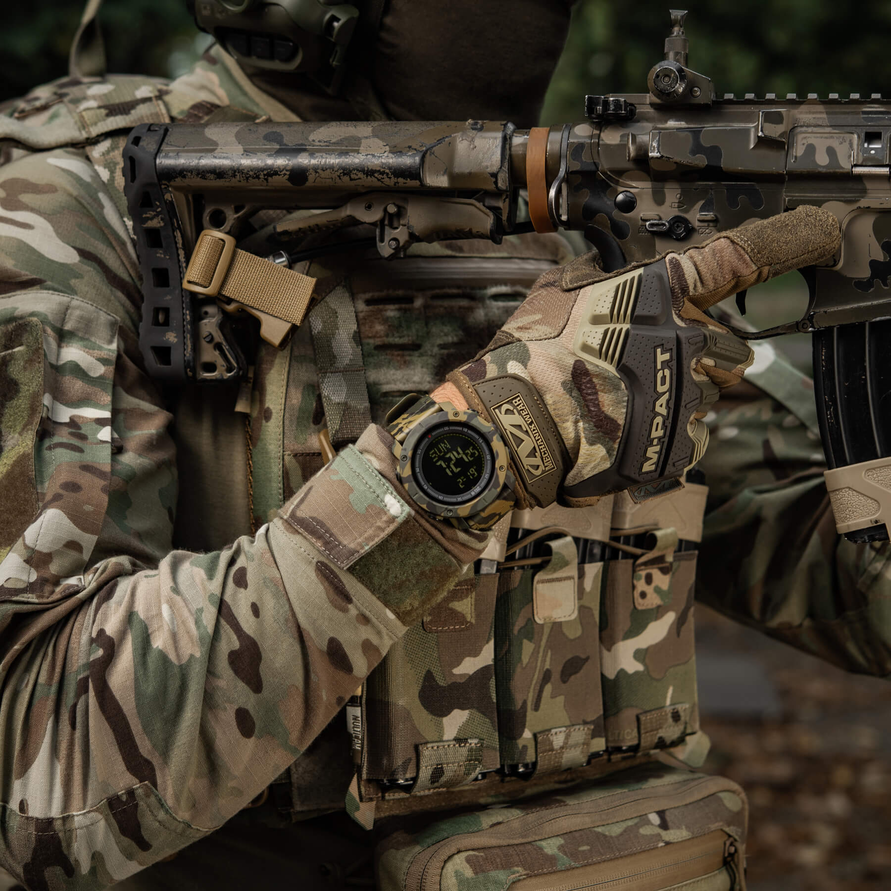 M-Tac годинник тактичний з компасом 2095 Camo купити за доступною