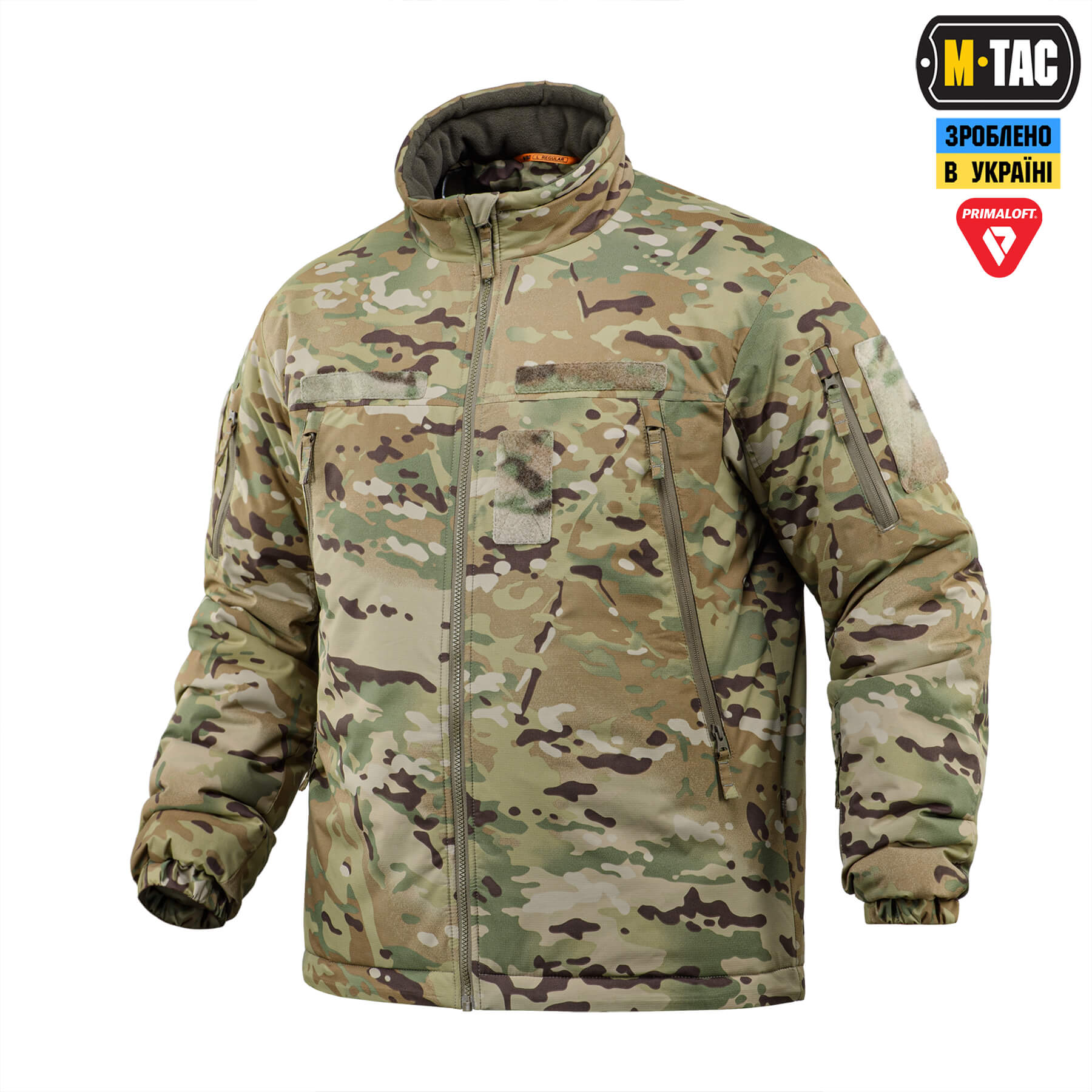 M-Tac куртка зимова Alpha Combat Pro Primaloft MC купити за