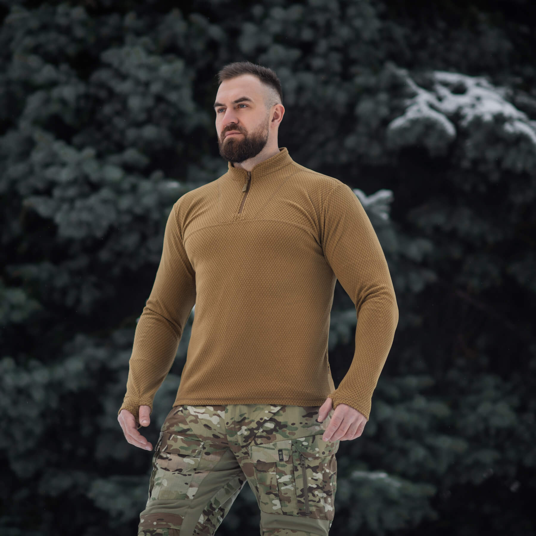 M-Tac термосорочка фліс Delta Level 2 Hex Coyote купити за