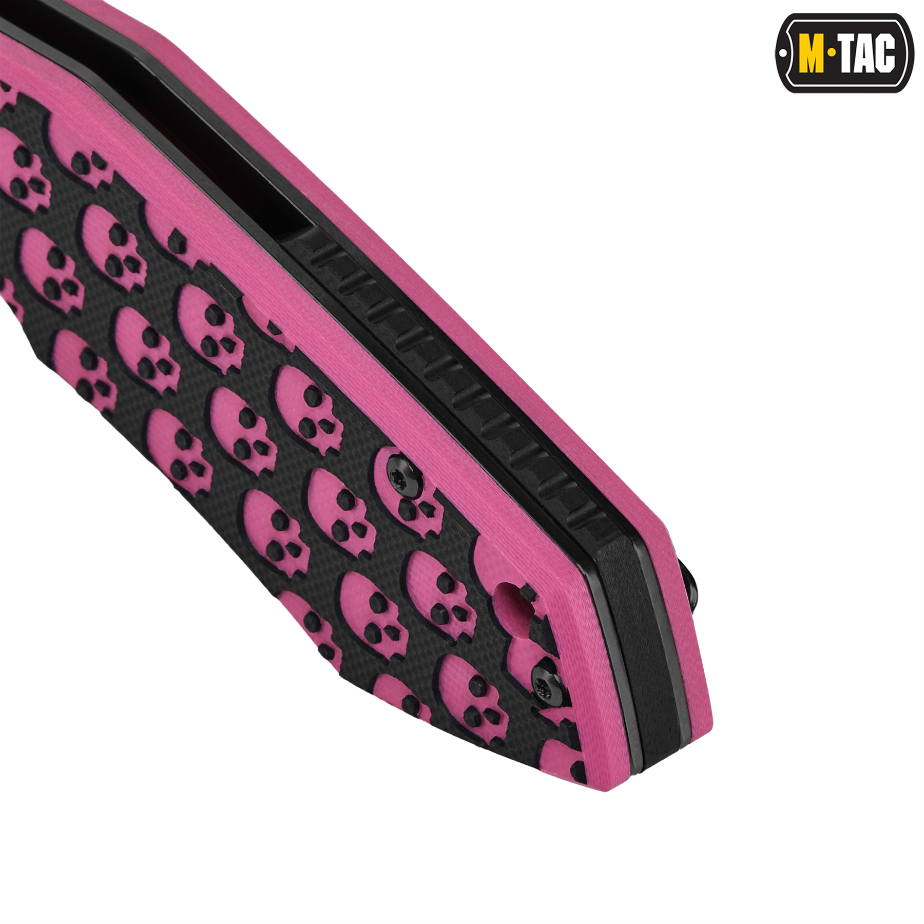 M-Tac ніж складний Type 12 Skull Black/Pink купити за доступною