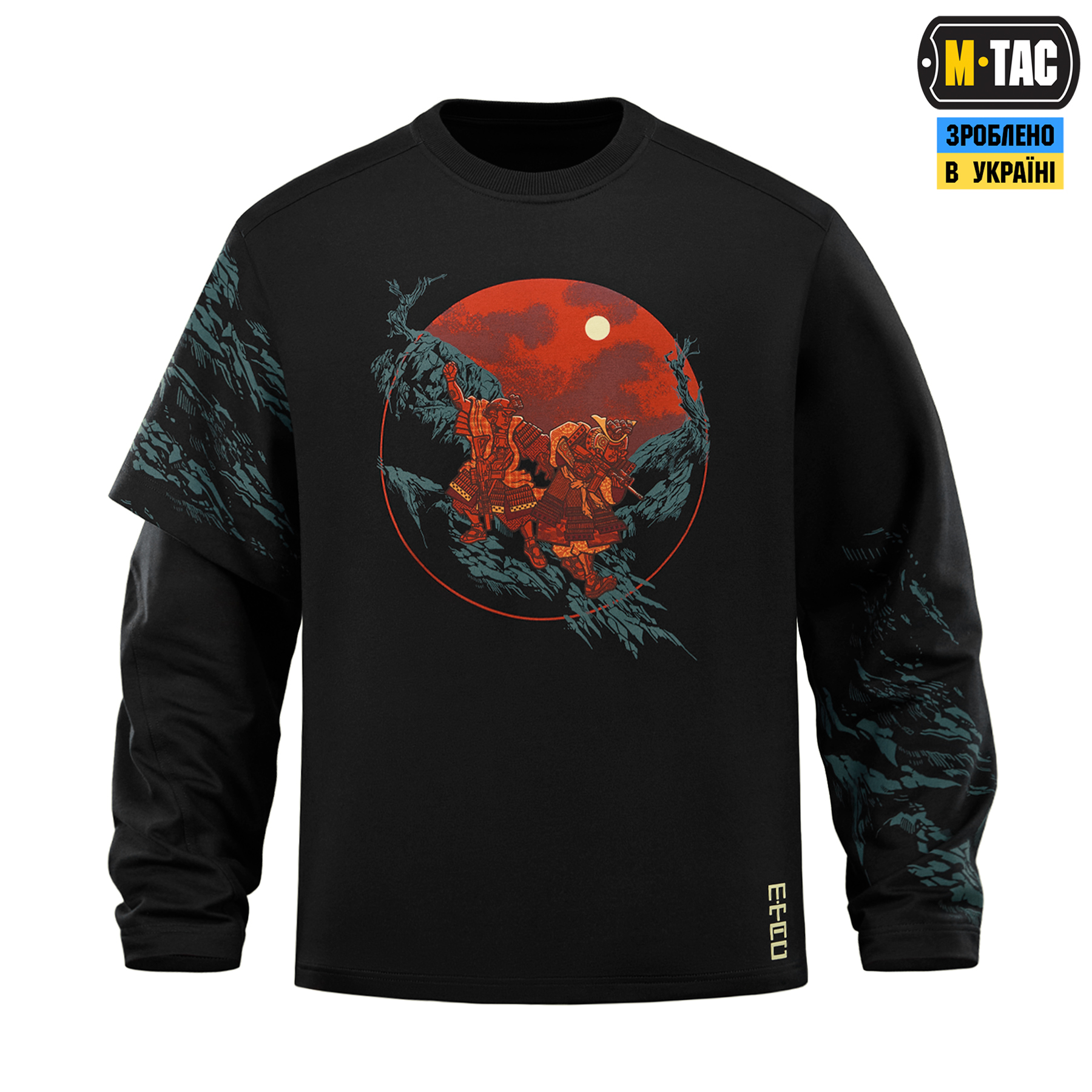 M-Tac світшот Two Samurai Black купити за доступною ціною у