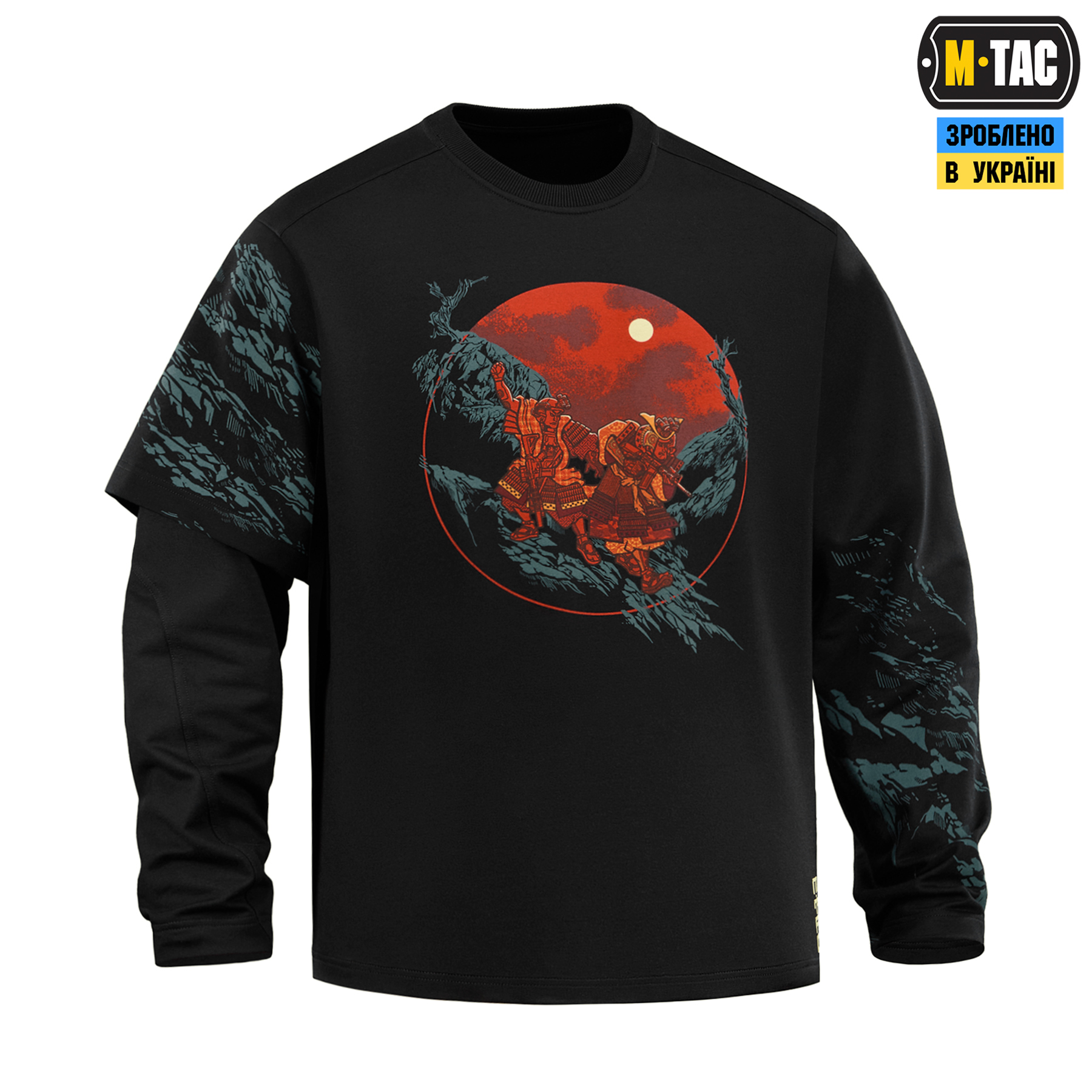 M-Tac світшот Two Samurai Black купити за доступною ціною у