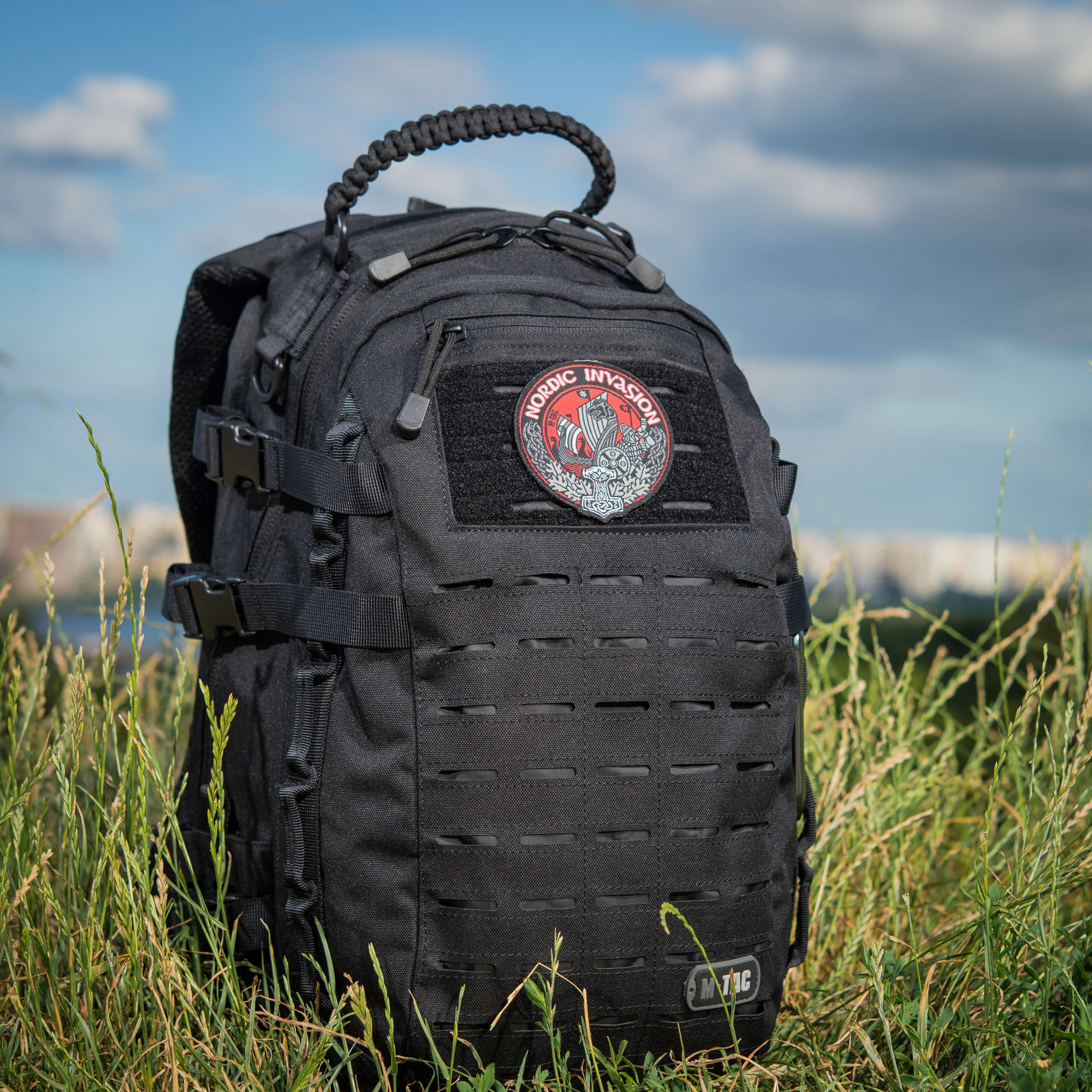 M-Tac рюкзак Mission Pack Laser Cut Black купити за доступною