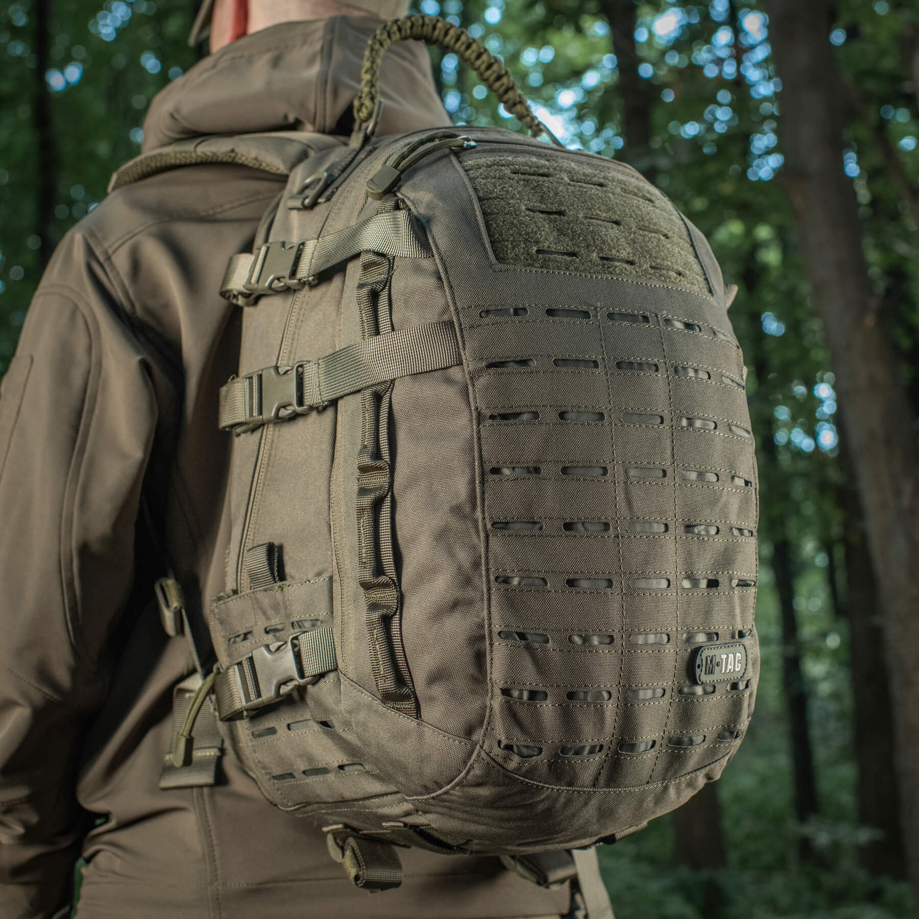 M-Tac рюкзак Mission Pack Laser Cut Dark Olive купити за доступною