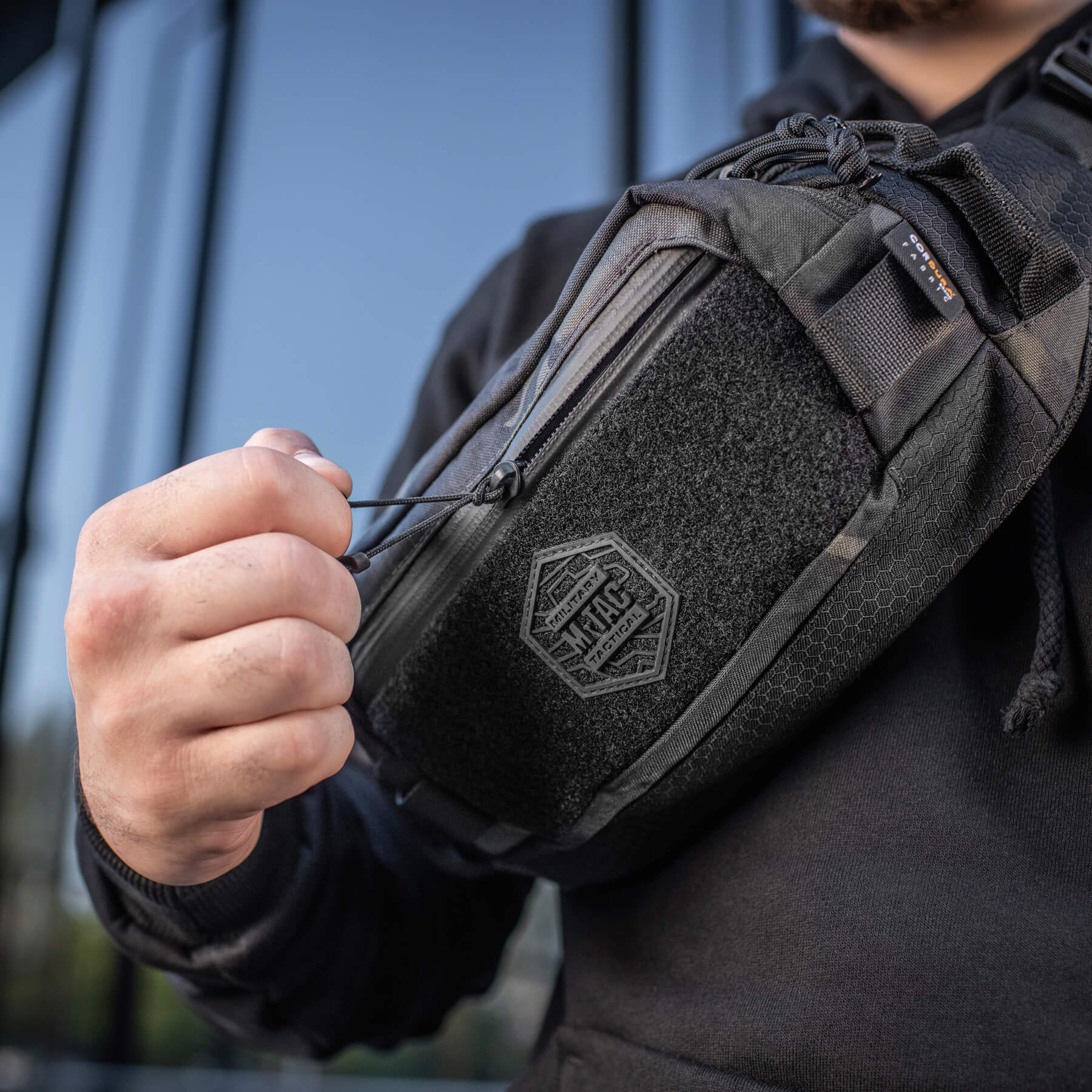 M-Tac сумка Waist Bag Elite Hex Multicam Black/Black купити за