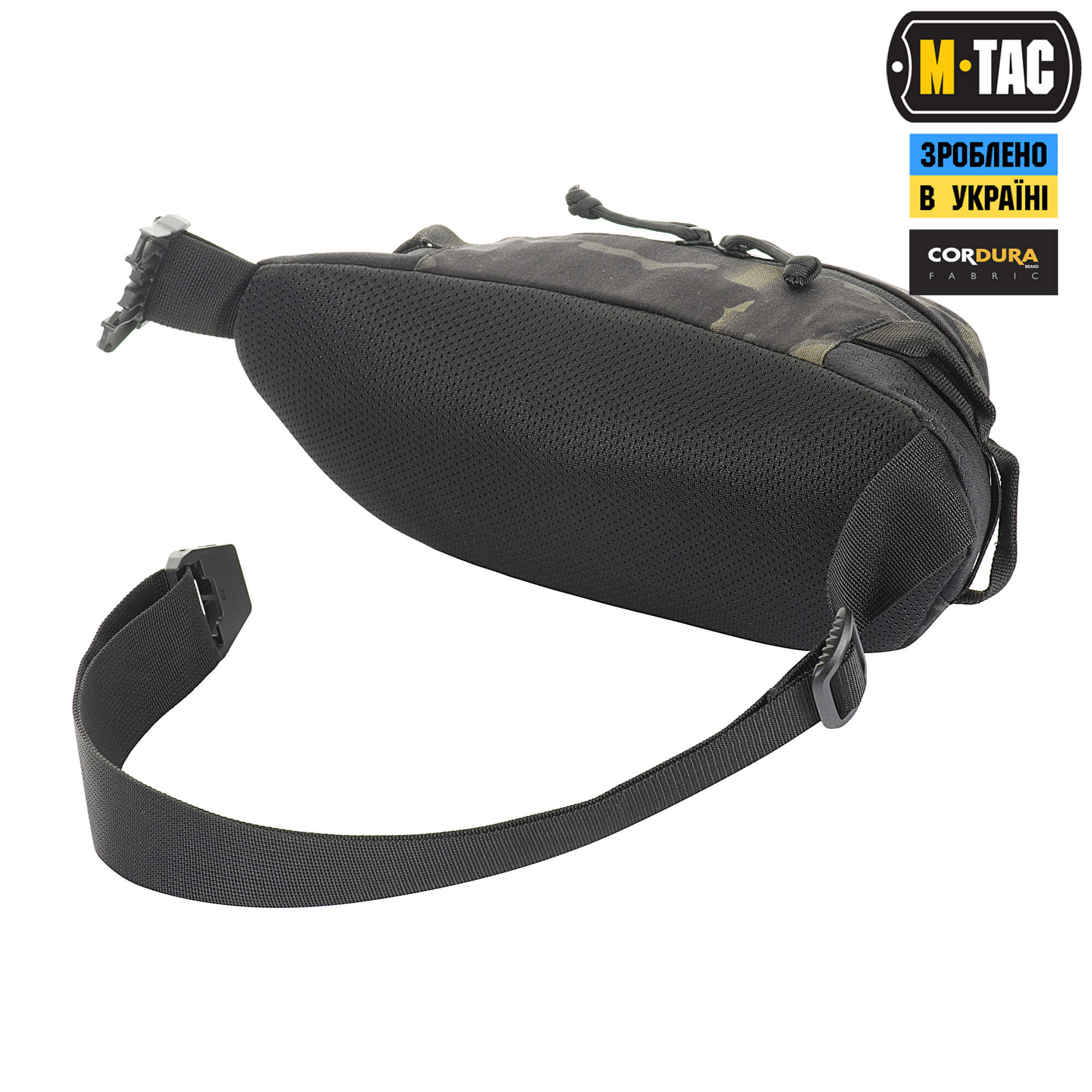 M-Tac сумка Waist Bag Elite Hex Multicam Black/Black купити за
