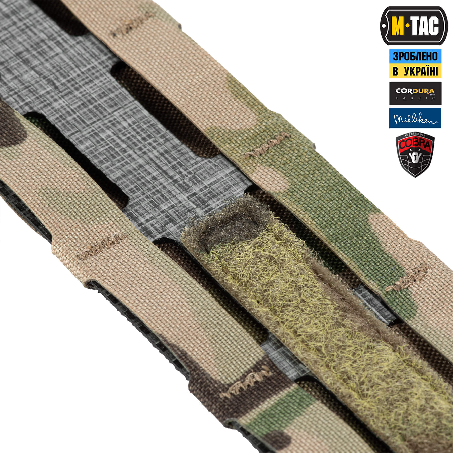M-Tac ремінь Tiger Belt Cobra Buckle Multicam купити за доступною