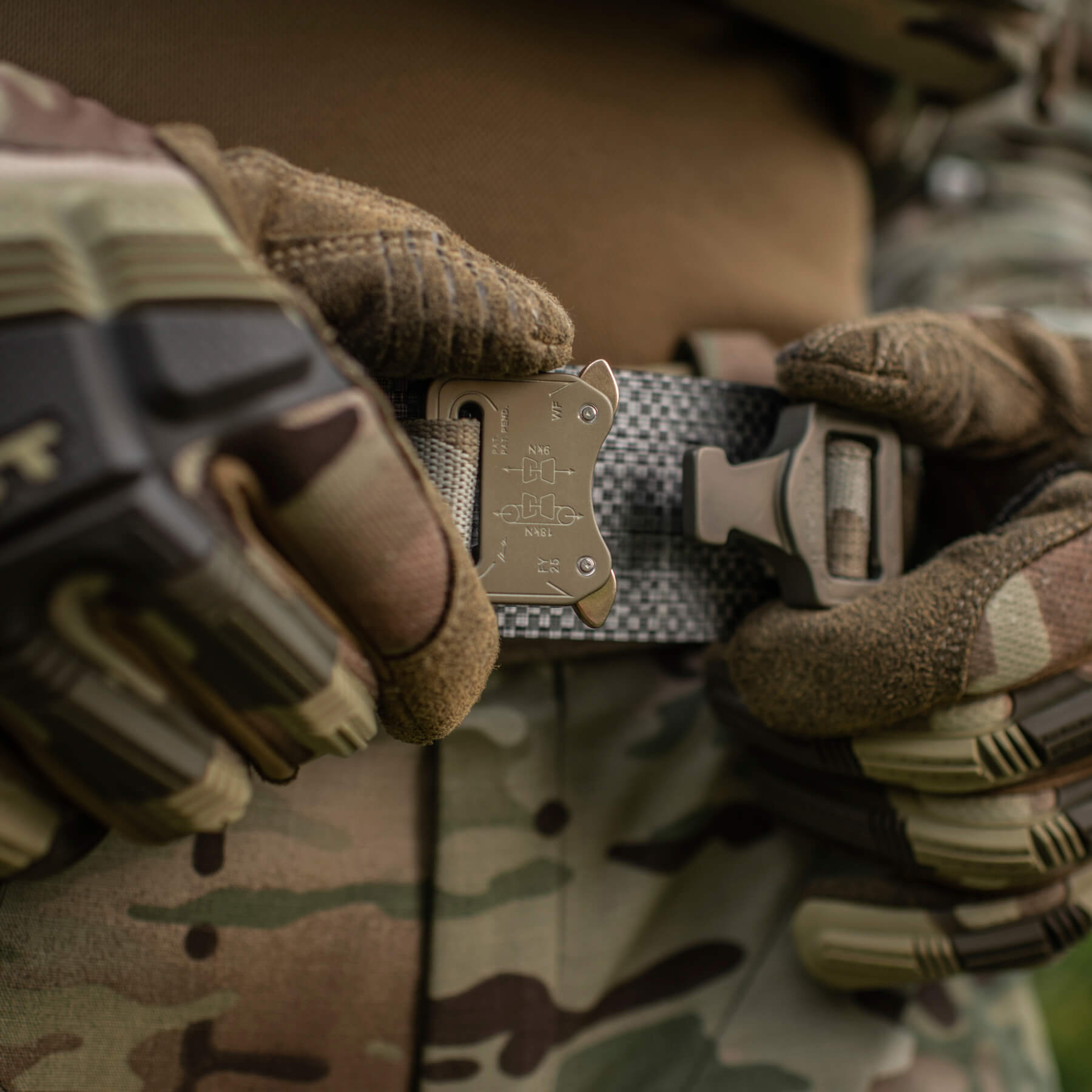 M-Tac ремінь Tiger Belt Cobra Buckle Multicam купити за доступною