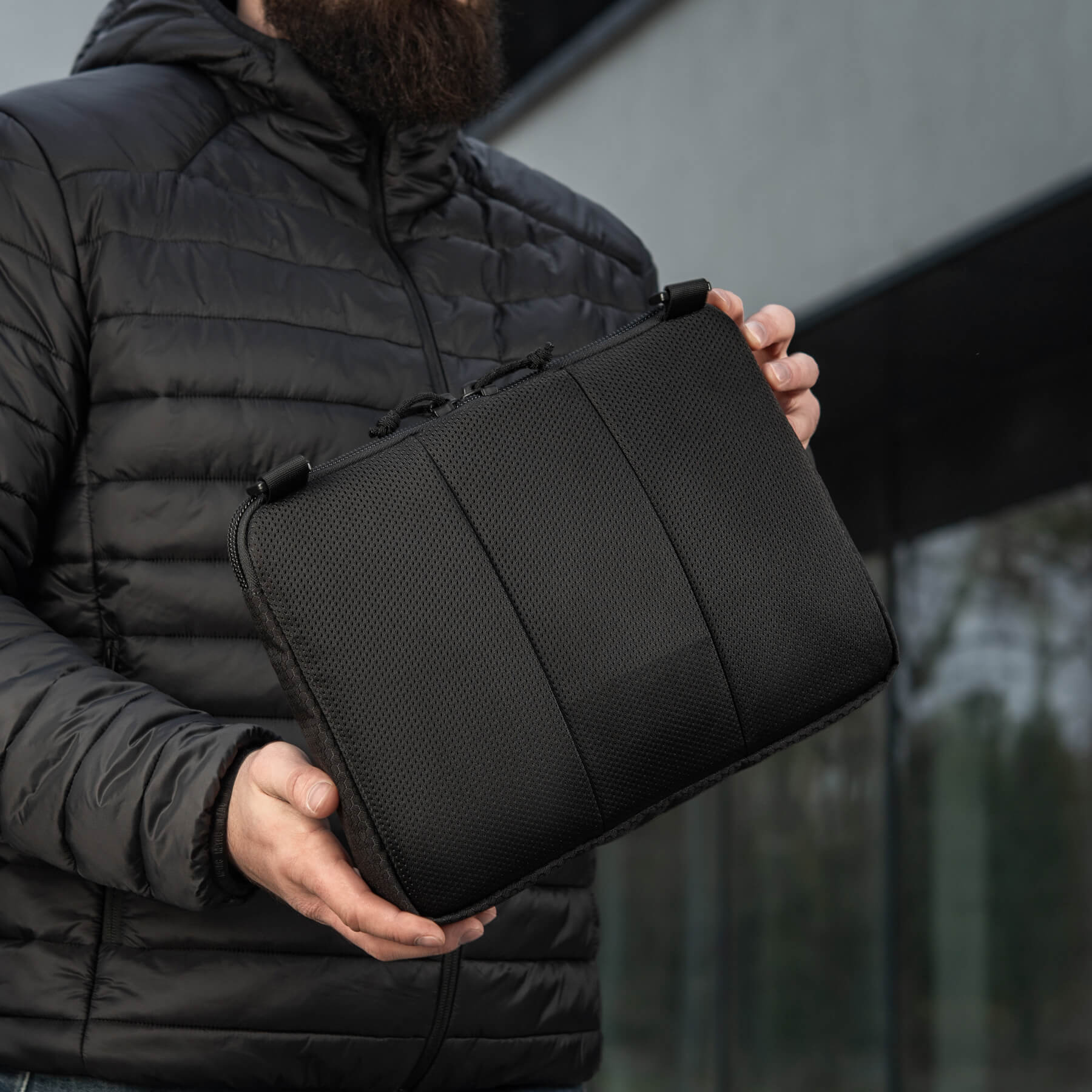 バッグ ame M-Tac сумка Admin Bag Large Elite з липучкою Hex Black купити за