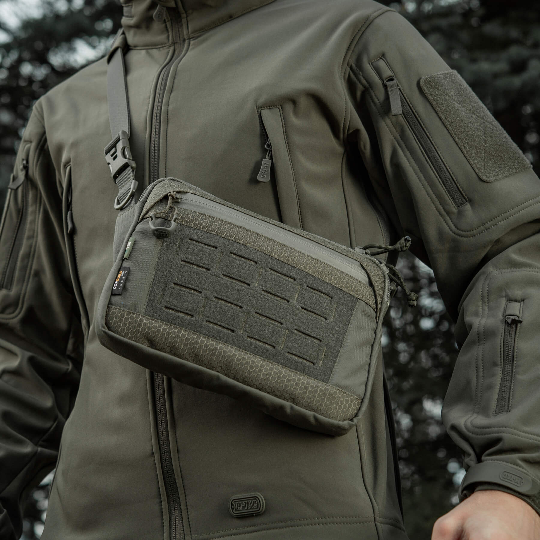 M-Tac сумка Admin Bag Elite з липучкою Ranger Green купити за