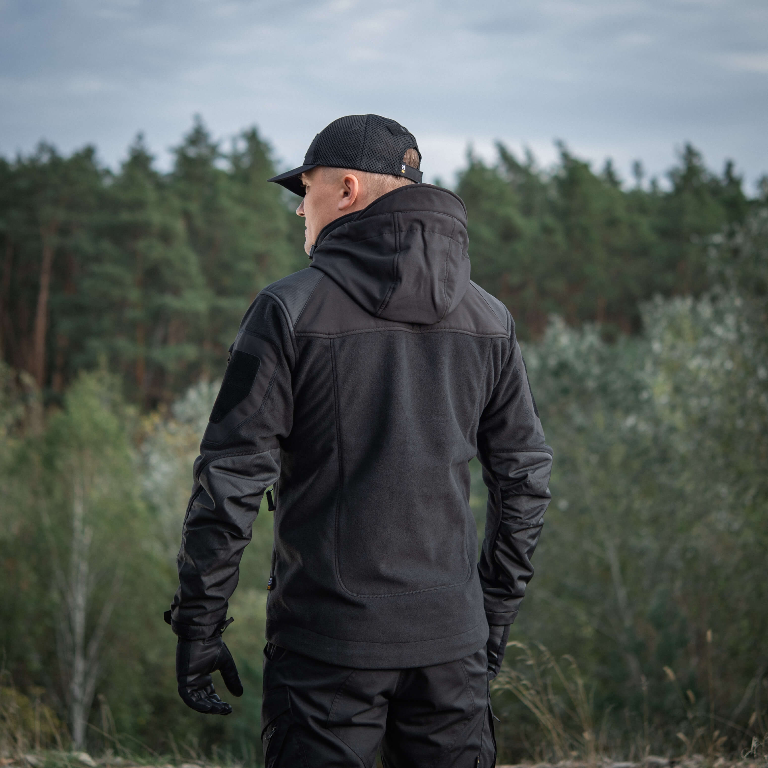 M-Tac куртка Norman Windblock Fleece Black купити за доступною