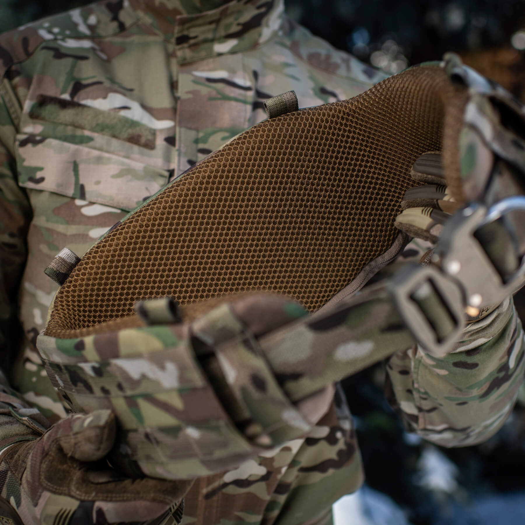 M-Tac пояс тактичний War Belt ARMOR Tegris D-Ring Cobra Multicam