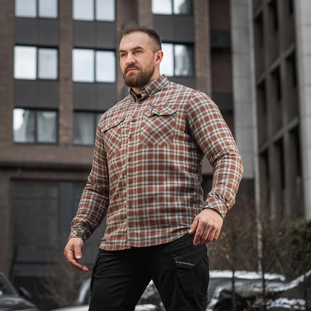 Огляд M-Tac сорочка Lumberjack Cotton Shirt