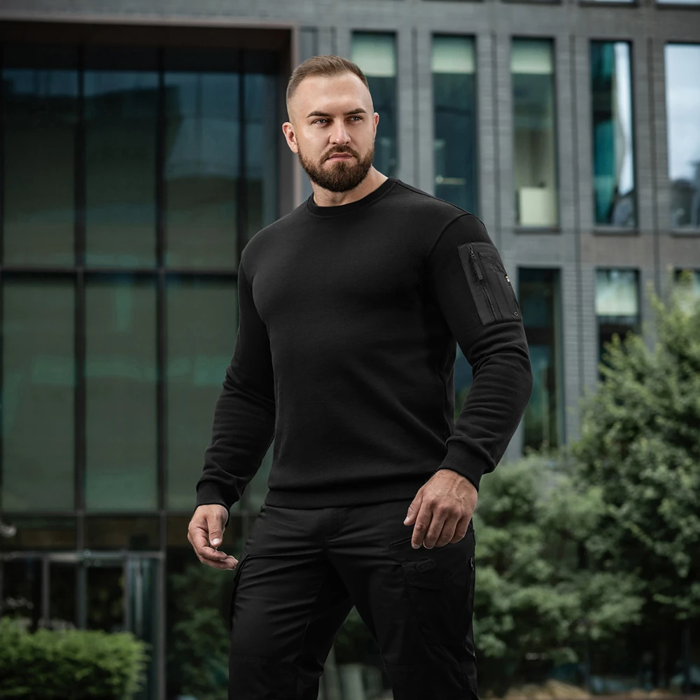 Огляд M-Tac світшот Nylon Pocket Cotton Hard