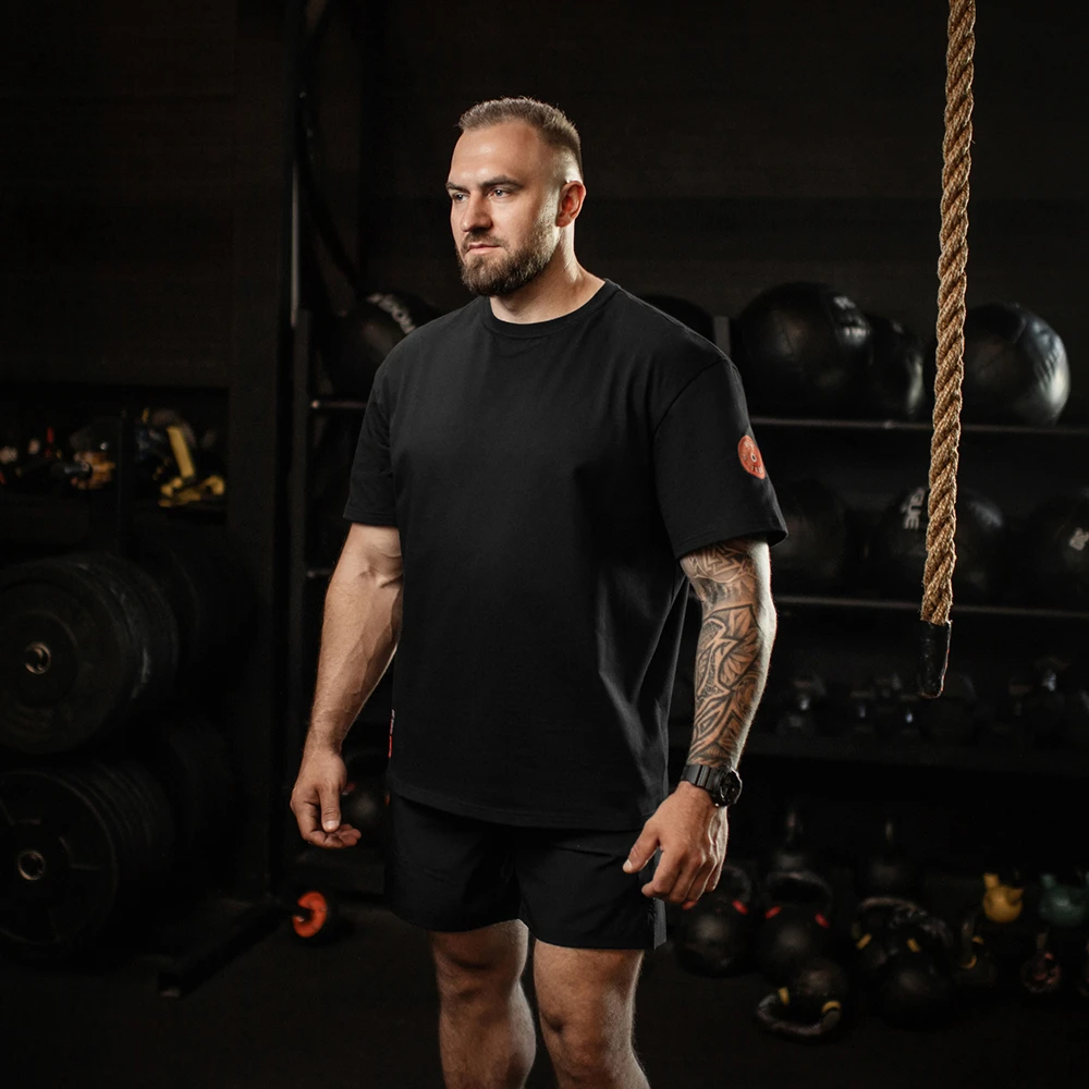 Огляд M-Tac футболка Train Hard Oversized Cotton Hard